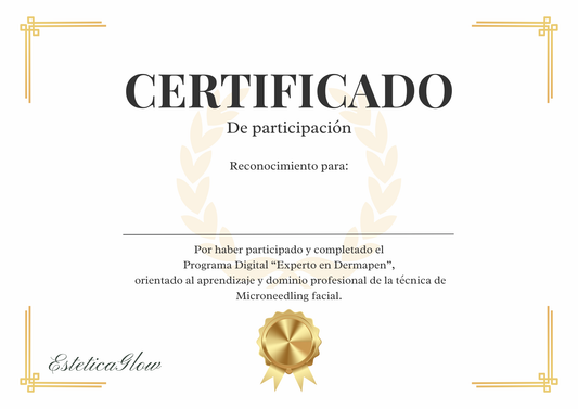 Certificado de Participación