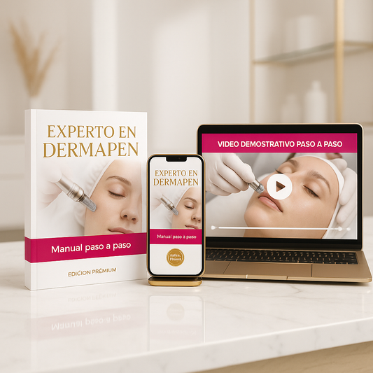 Experto en Dermapen Facial [Pack Ebooks + Curso en Video] + 6 BONOS de regalo Extra